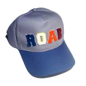 #L New Roar Boys Dinosaur Hat Gray Blue